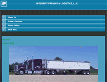 Tablet Screenshot of integrityfreight.com